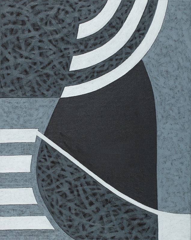 Michèle M. LaRose - Title: Shades of Gray #4 / Nuances de gris #4 (Shades of Gray Suite / Suite “Nuances de gris)