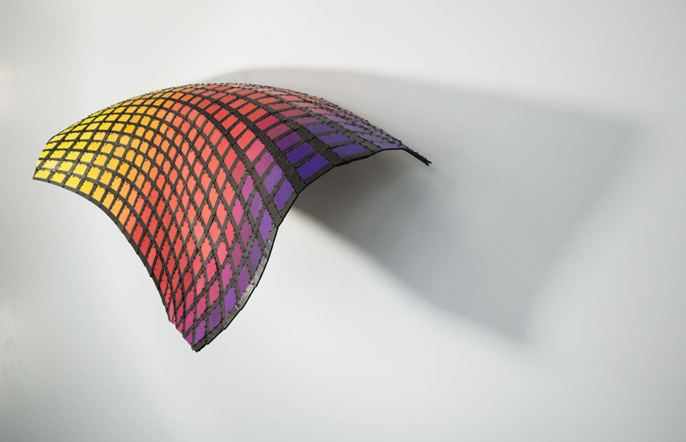 Sydney Blum - Title: Icarus Colour Space 2016 ylw org rd prp